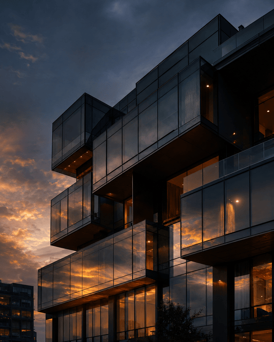 Modern facade